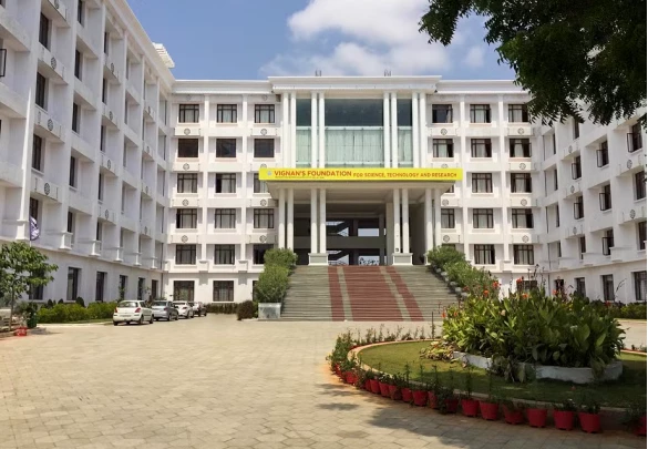 vignan university campus image for reference on the page for users to get idea about the university campus